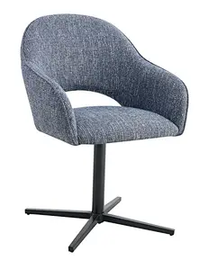 Creative Metal Base Backrest Chair